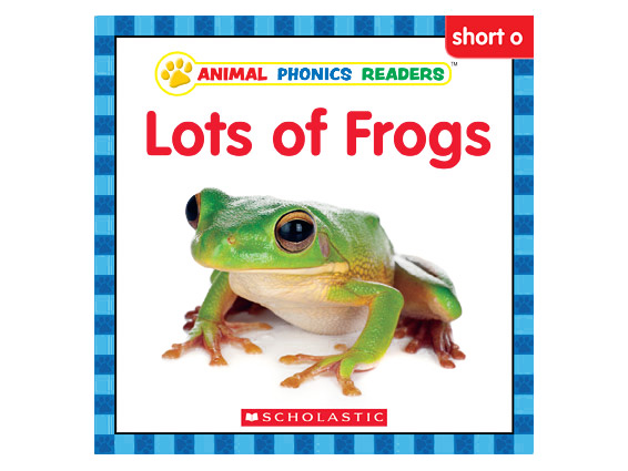 book cover: Lots of Frogs