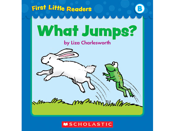 book cover: What Jumps?