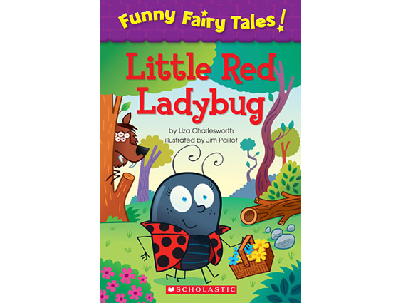 book cover: The Little Red Ladybug