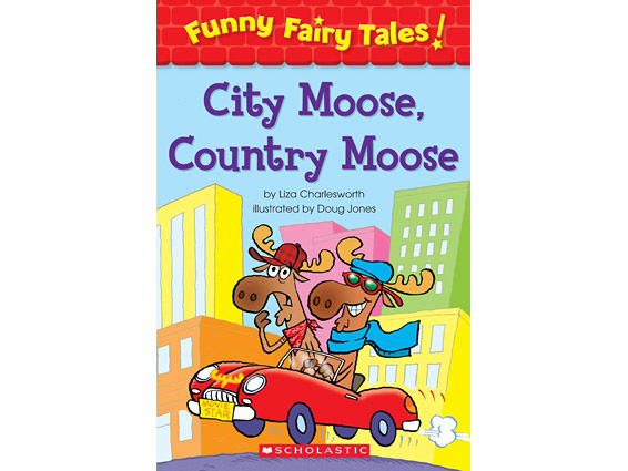 book cover: City Moose, Country Moose