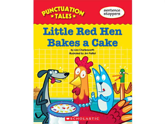 book cover: Little Red Hen Bakes a Cake