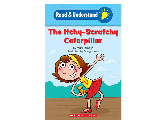 book cover: The Itchy-Scratchy Caterpillar